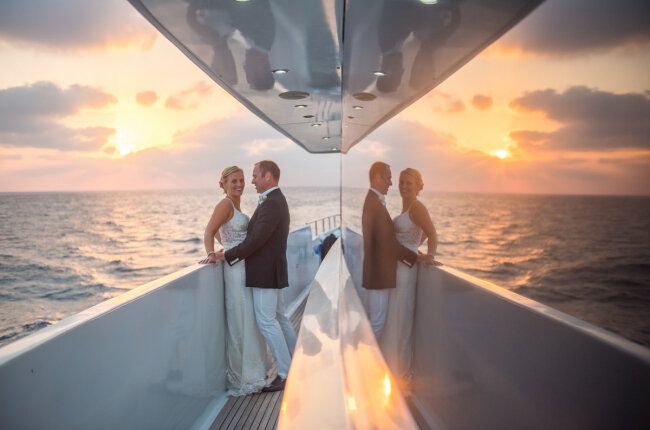 Dream Wedding on the Boat